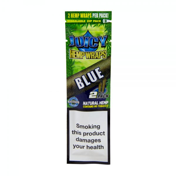 Juicy Hemp Wraps Blue 2x25 2 PPF.971 BLUE