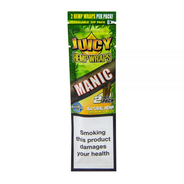 Juicy Hemp Wraps Manic 2x25 2 PPF.971 MANIC