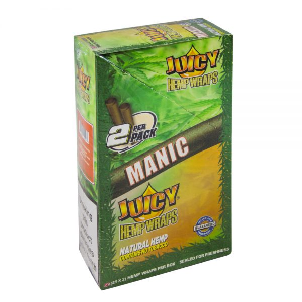 Juicy Hemp Wraps Manic 2x25 PPF.971 MANIC