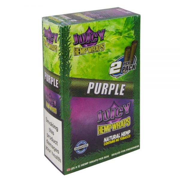 Juicy Hemp Wraps Purple 2x25 PPF.971 PURPLE