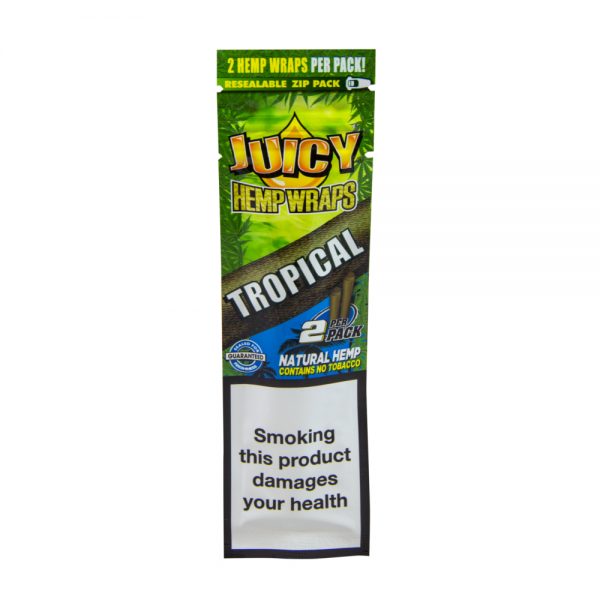 Juicy Hemp Wraps tropical 2x25 2 PPF.971 TROPIC