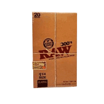 Raw 300 caja 20 librillos PPF.030 034