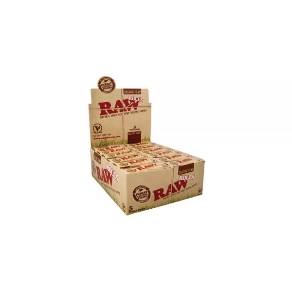 Raw Organico Rollo 5m 24 unidades PPF 1