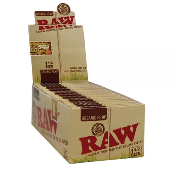 Raw Organics 1 2 Box 25und PPF.030 027