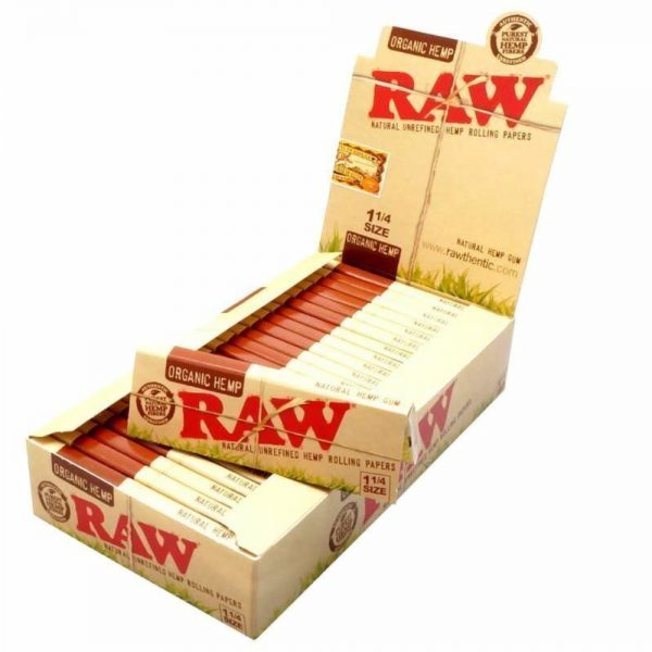 Raw Organics 1 4 Box 24 50 PPF.030 025
