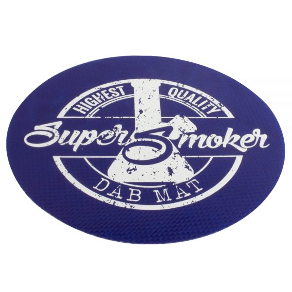 Super Smoker Mantel Silicona DAB Mat Redondo 2 PPF.647 RED