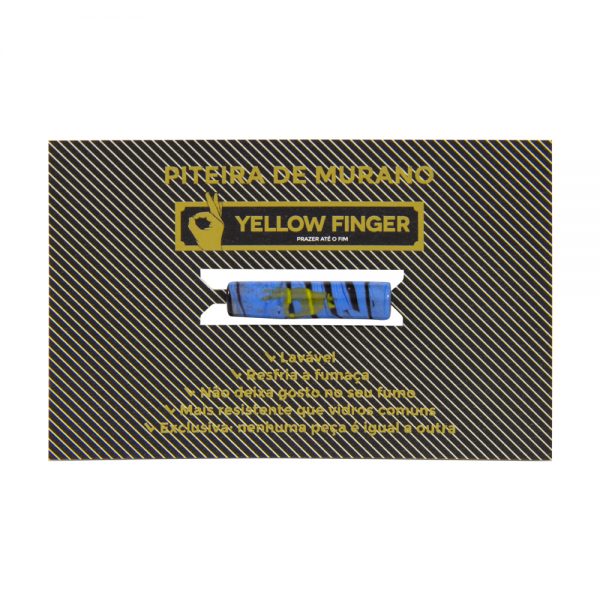 Yellow Finger Boquilla Cristal Murano4 PPF.981