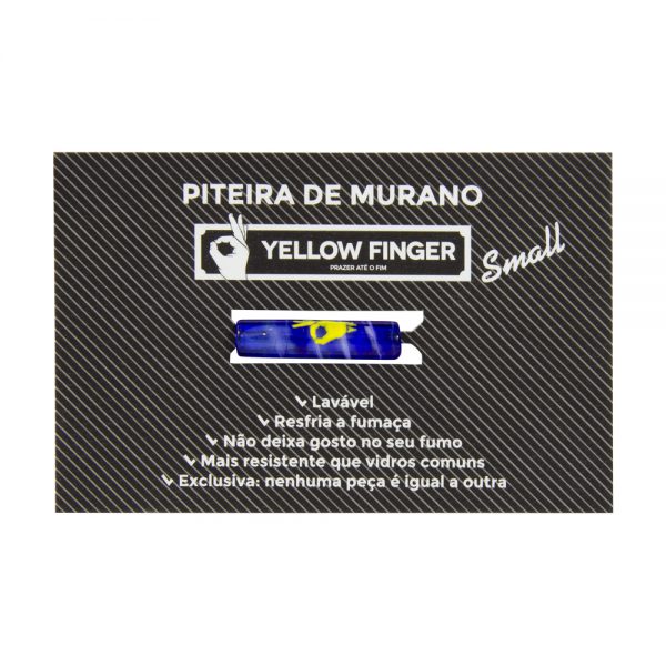 Yellow Finger Boquilla Cristal Murano4 Small PPF.981 SMALL