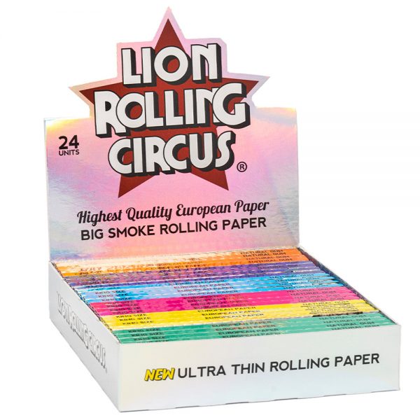 Papel King Size Silver Lion Rolling Circus 24x33 PPF.1138 KS