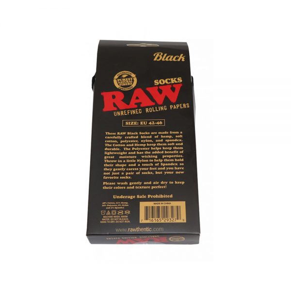 Raw Calcetines Black PPF.031 130 2